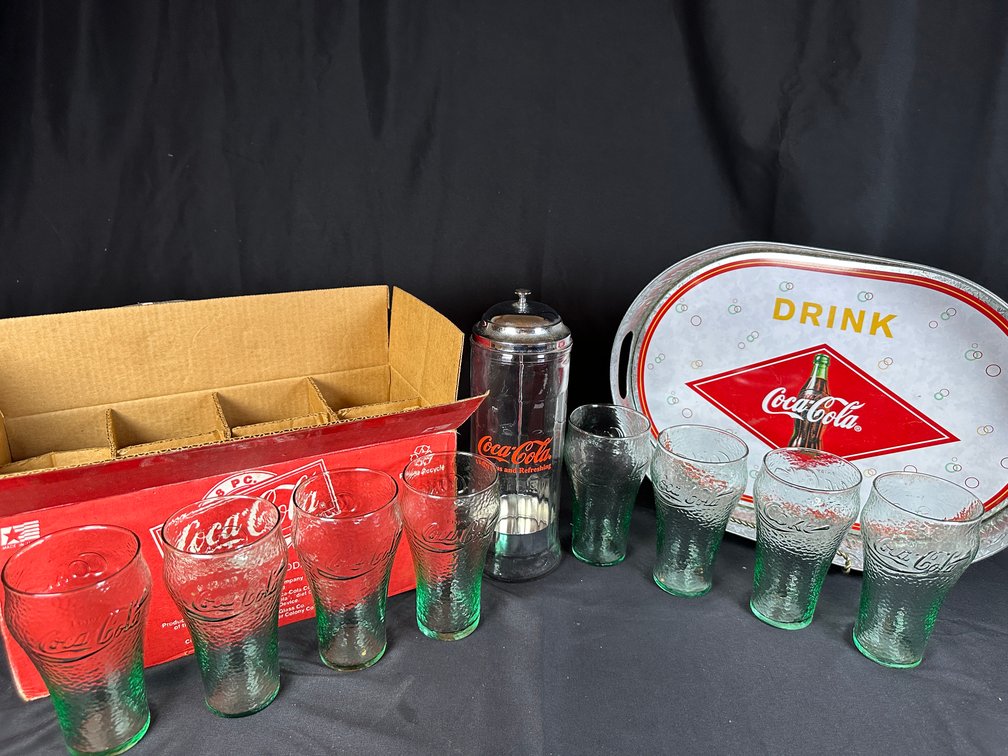 Coca-Cola Glassware Lot