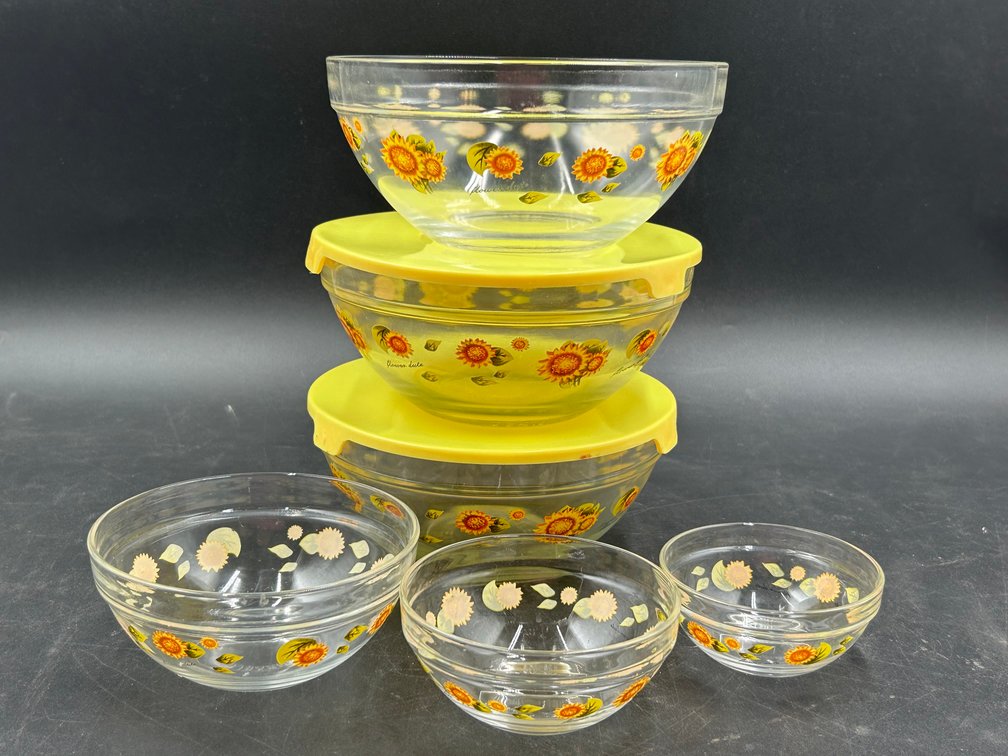 Sunflower Nesting Bowls