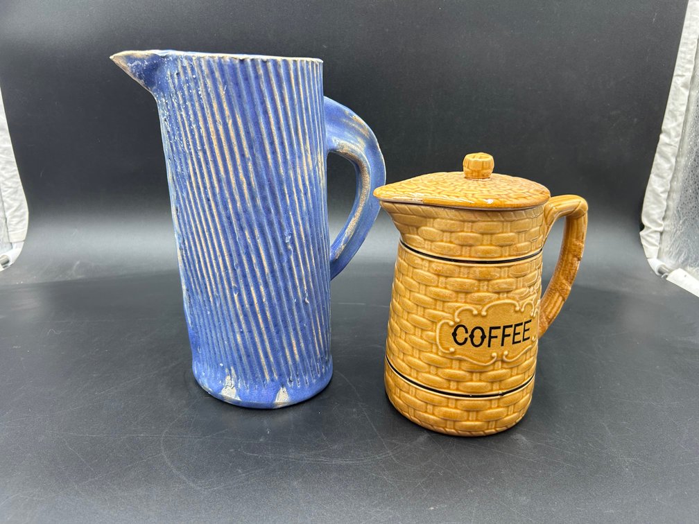 Ribbed & "Woven" Pitchers