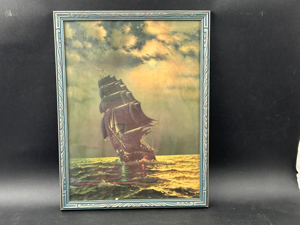 Old Ironsides Lithograph