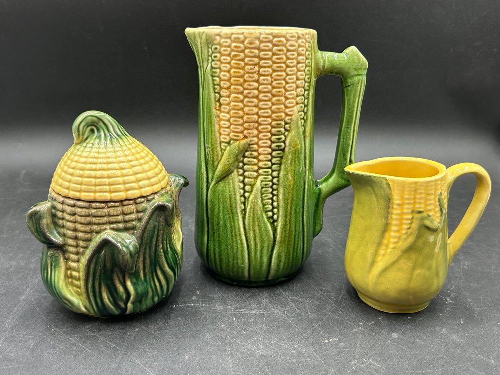 Corn Creamer, Canister, & Pitcher