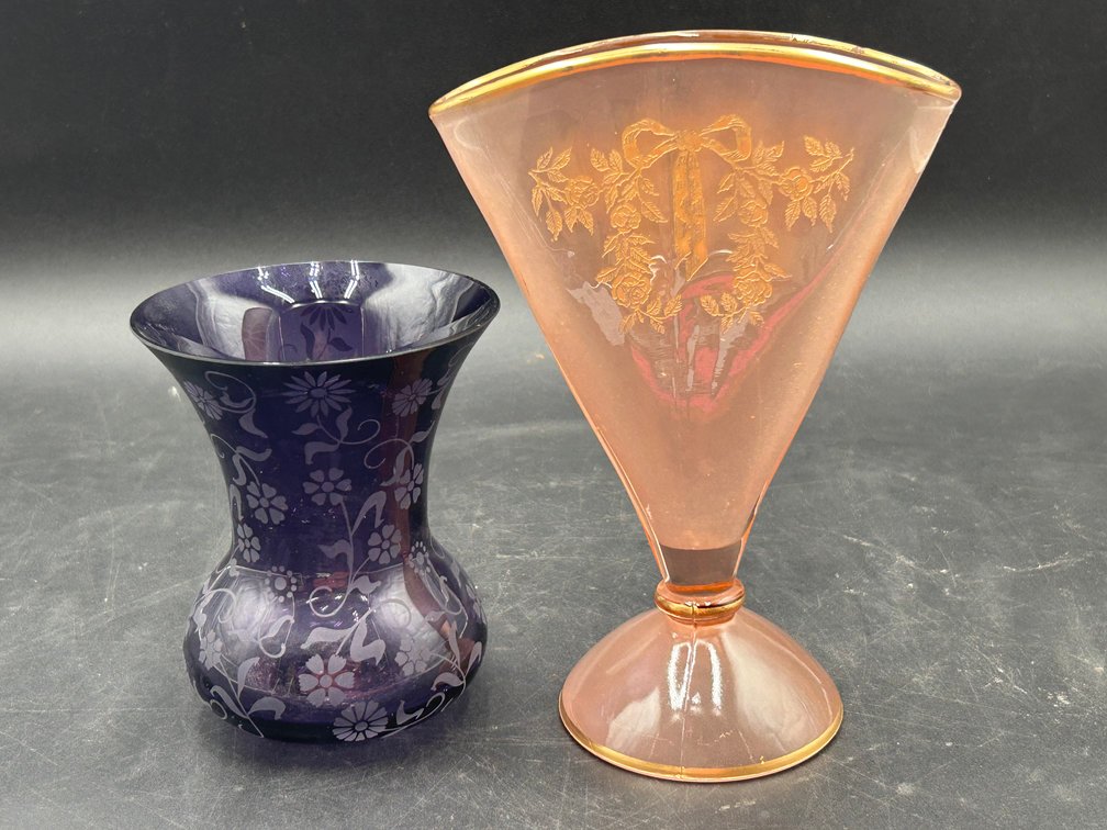 Pink & Purple Vases
