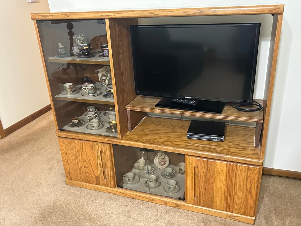 Oak Entertainment Center