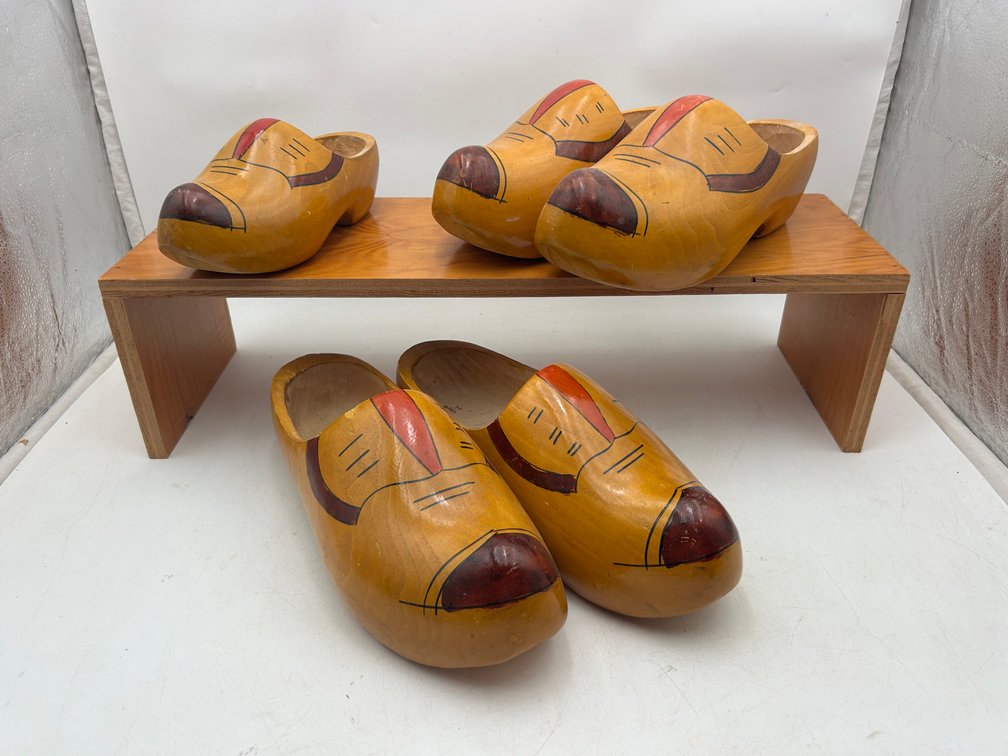 Handpainted Wooden Dutch Clogs