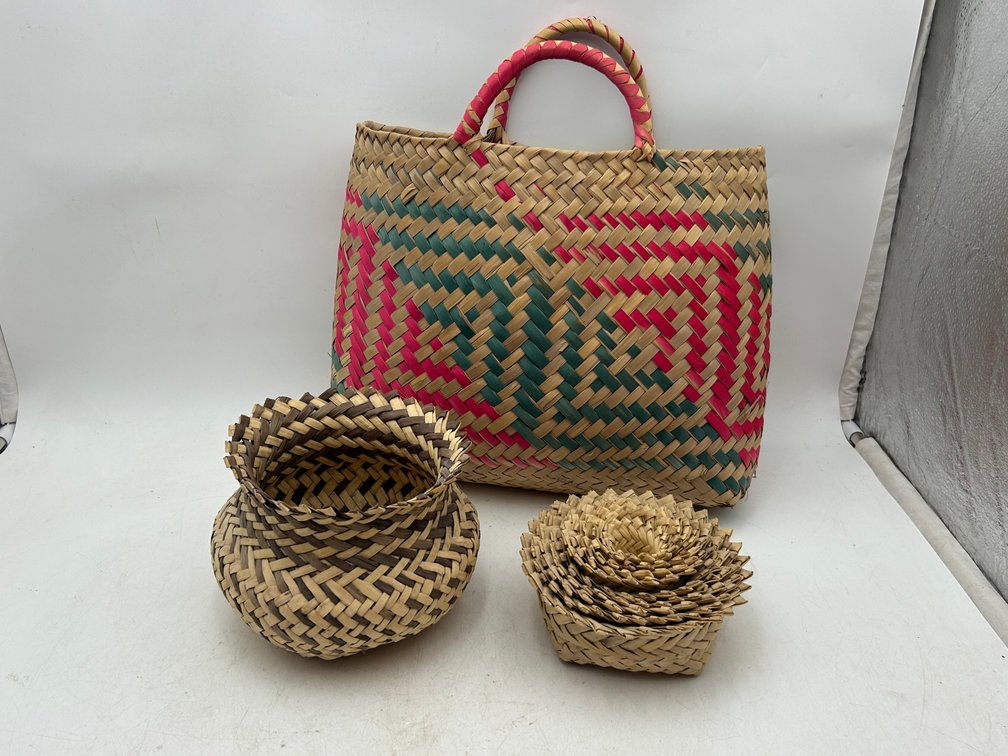 Woven Bag and Baskets