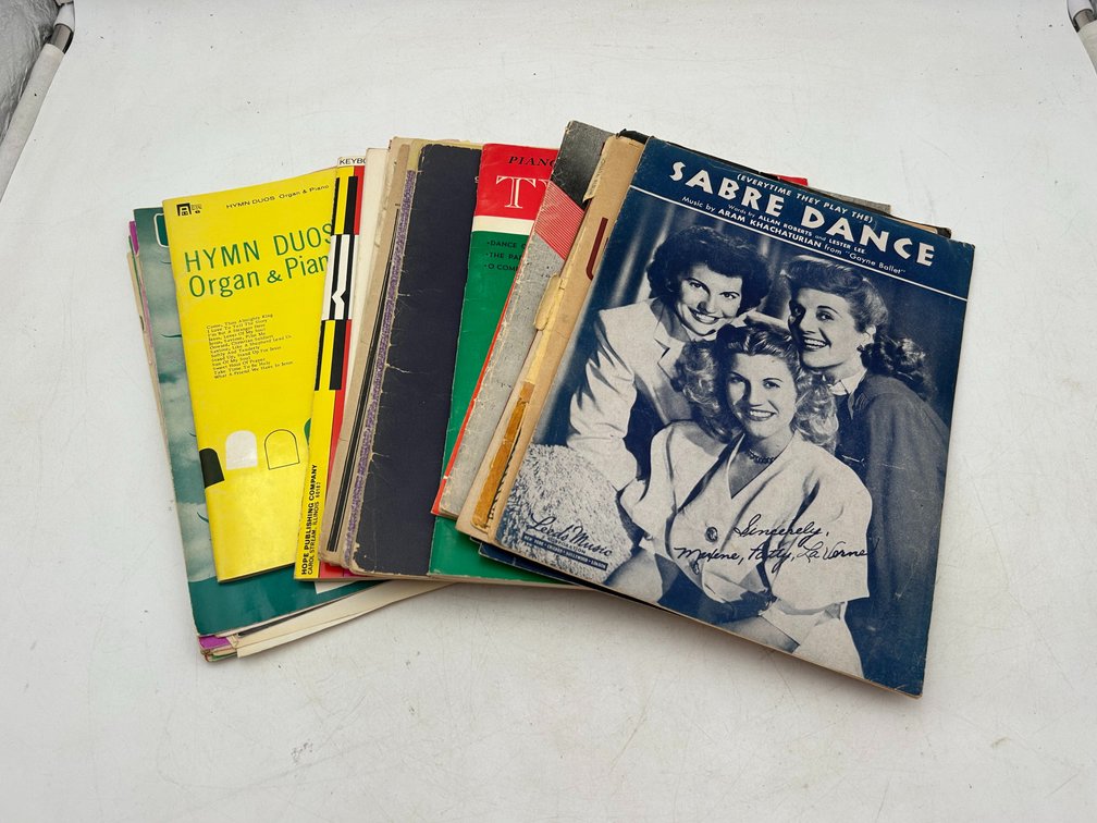 Vintage Sheet Music