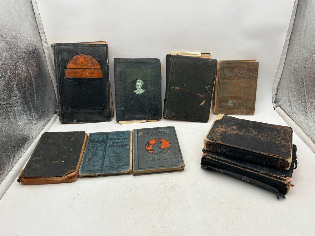 Antique Primers, Cookbooks, & Bibles
