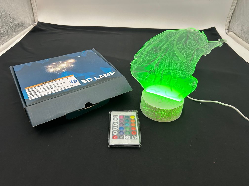 USB 3D Dragon Lamp
