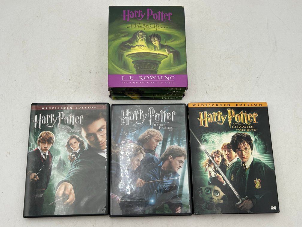 Harry Potter Audiobook and DVDs