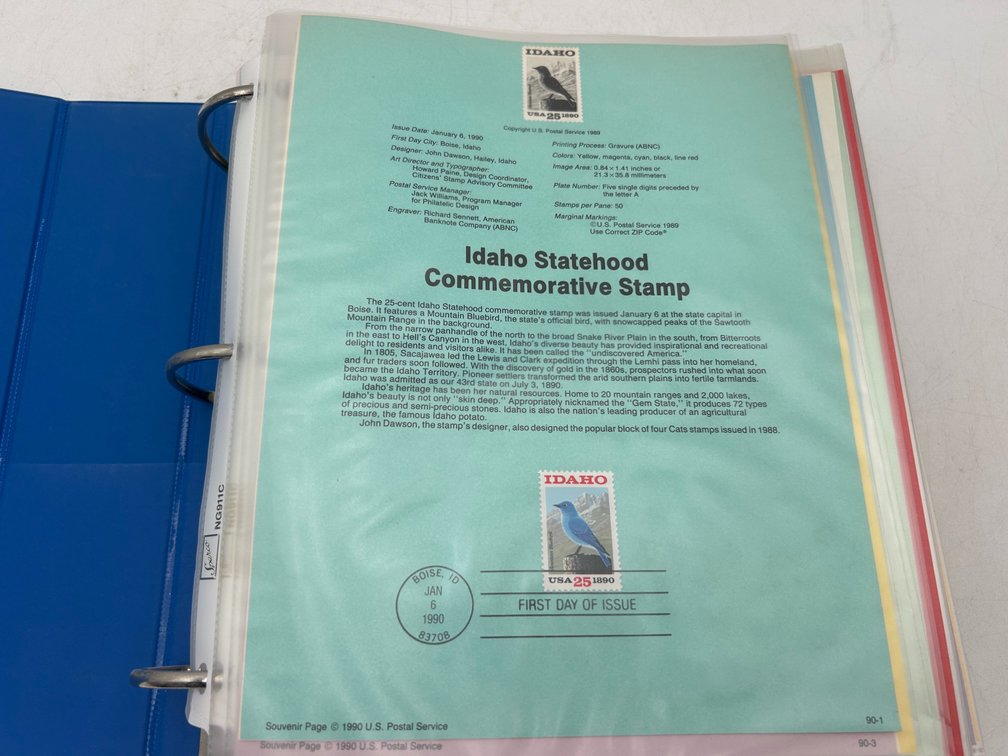 Commemorative Stamps with First Day Imprint