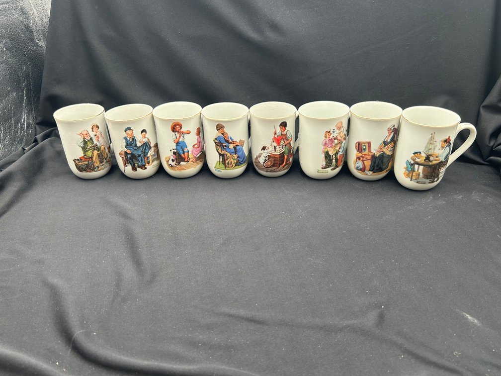 Norman Rockwell Coffee Mugs
