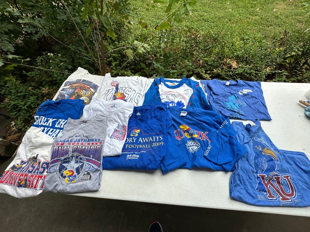 Kansas Jayhawks Collegiate Graphic T-Shirts