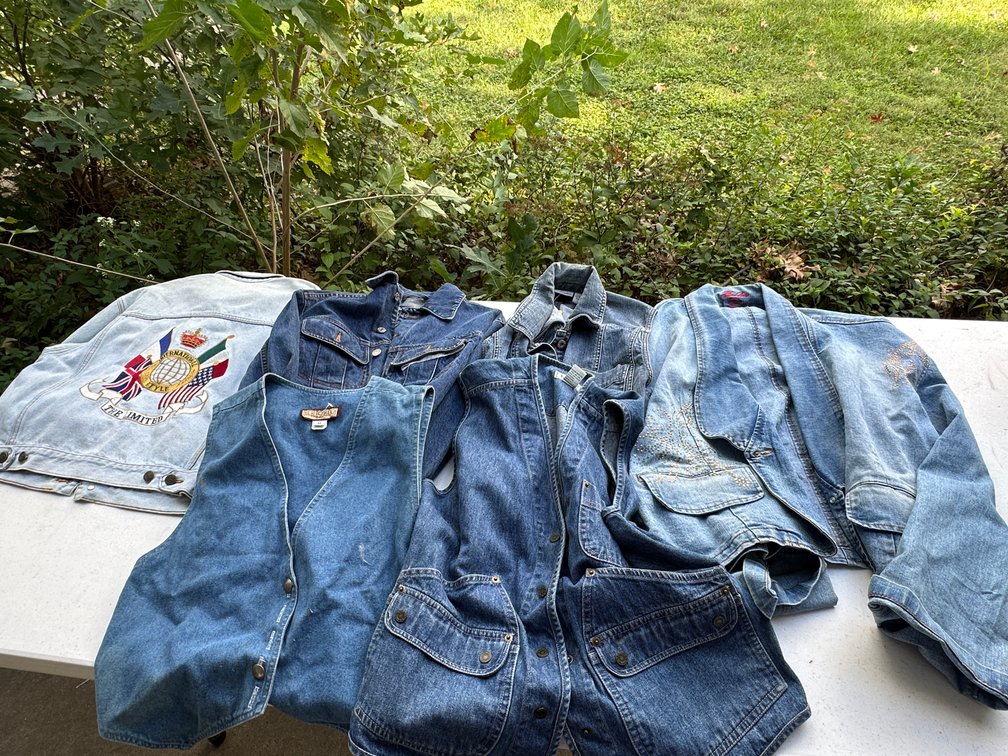 Denim Jackets and Vests