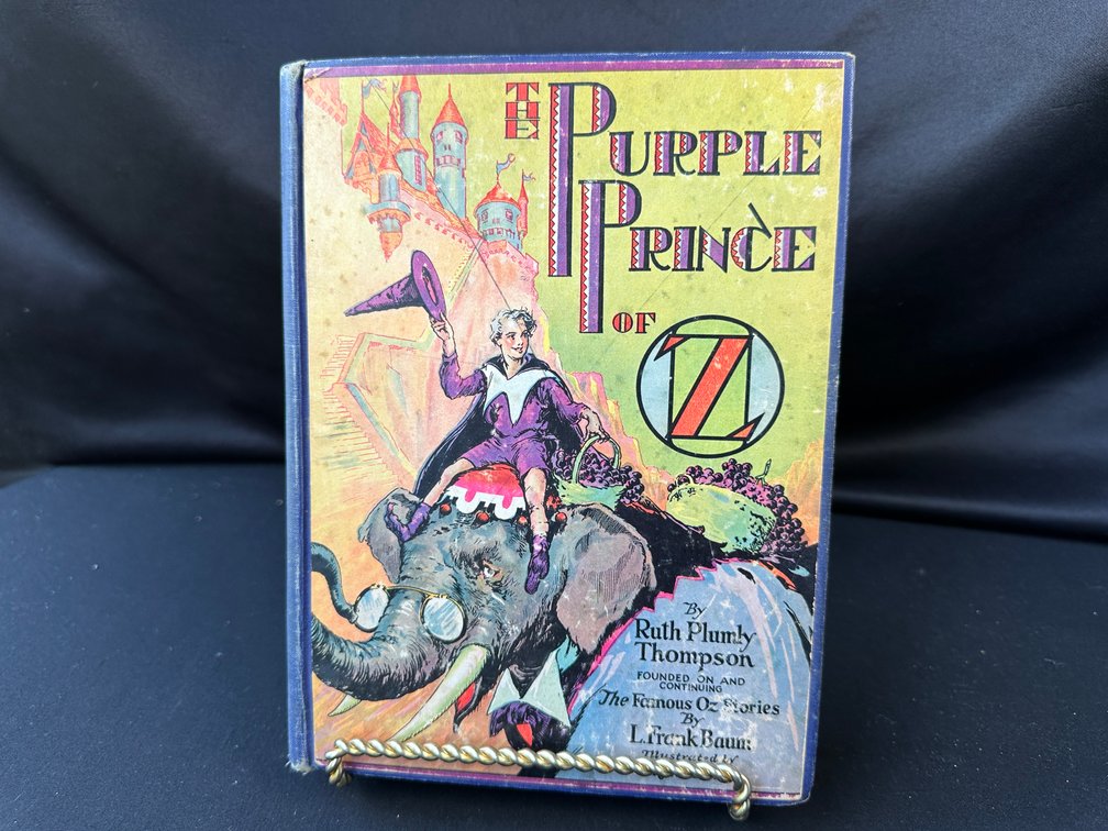 Reilly & Lee The Purple Prince of Oz Hardcover Book