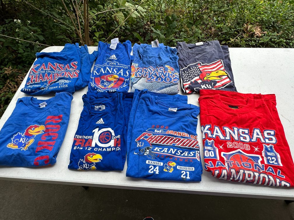 Kansas Jayhawks Collegiate Graphic T-Shirts