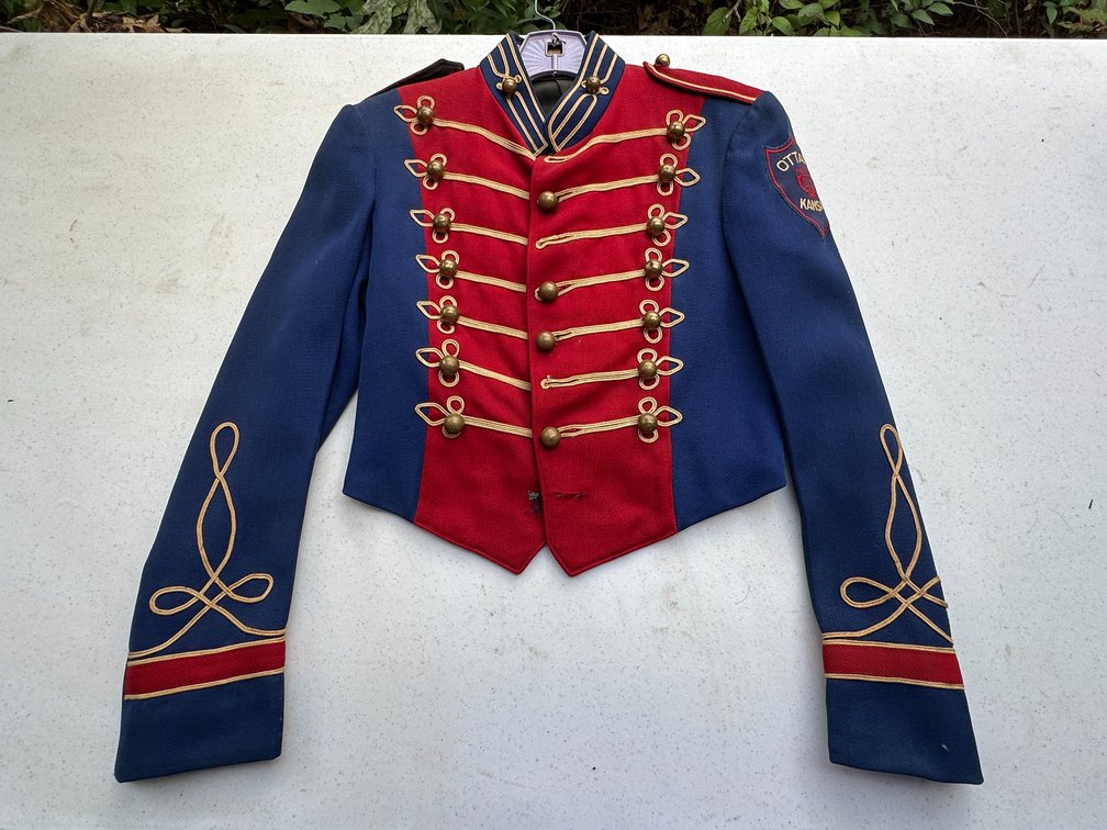 Ottawa Kansas Marching Band Uniform Jacket