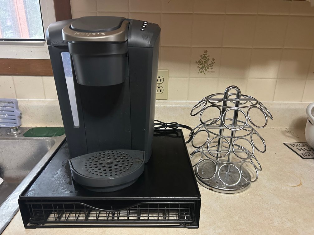 Keurig with Pod Holders