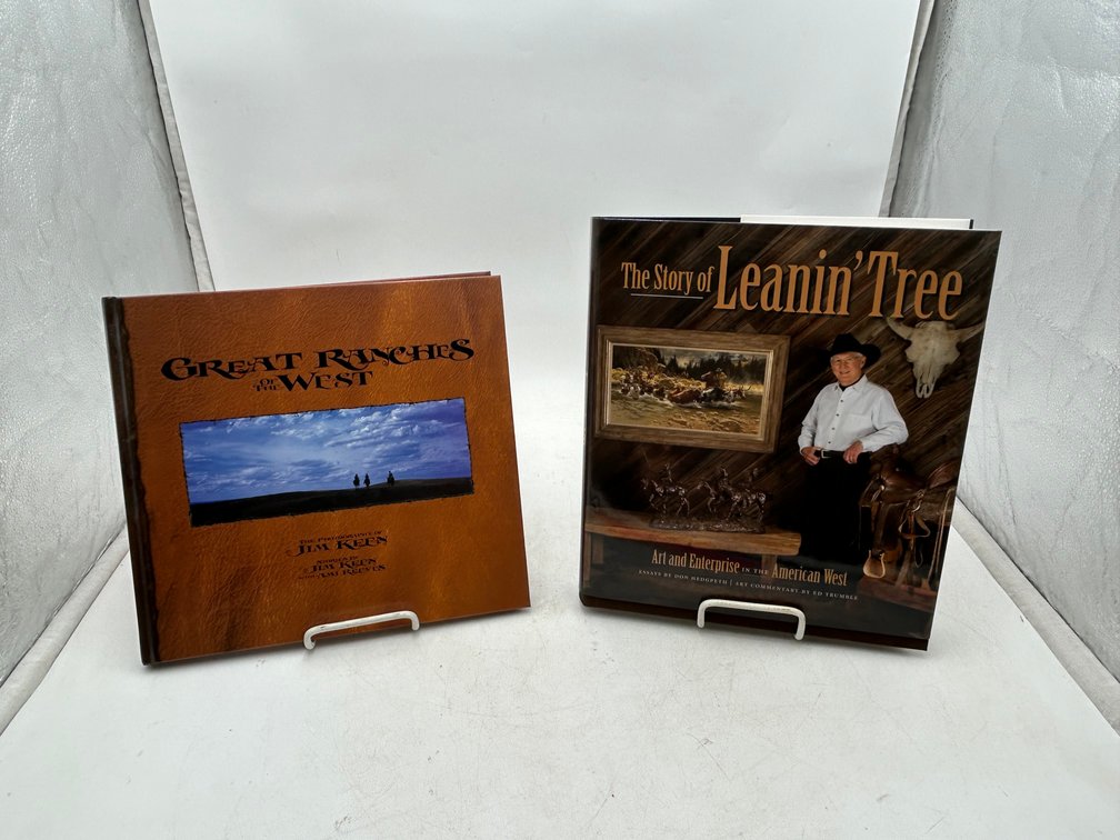 "Great Ranches of the West"  and "The Story of Leanin' Tree" Books