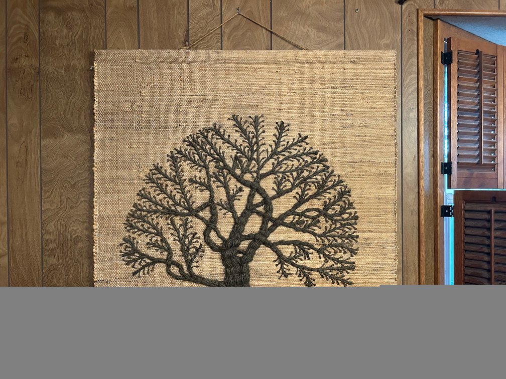 Woven Tree Wallhanging