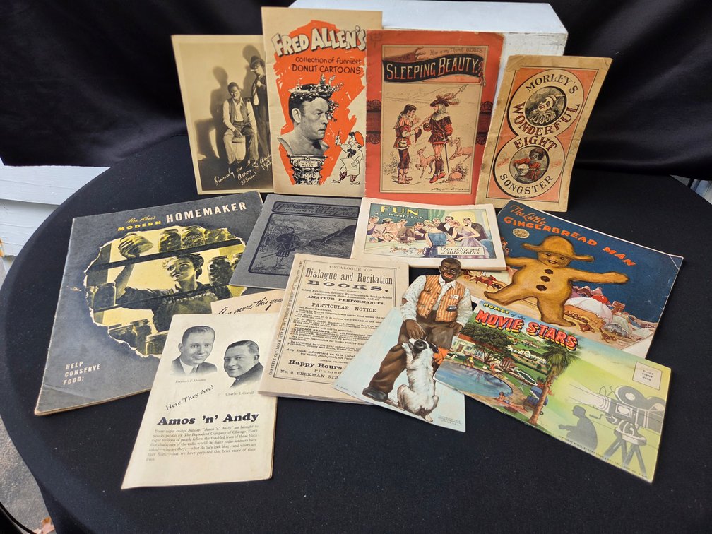 Illustrated Booklets, Promotional Pamphlets, and Ephemera