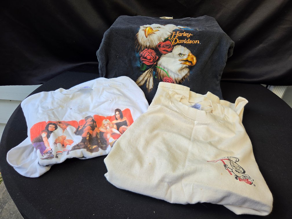 Graphic Print Short-Sleeve Crewneck T-Shirts