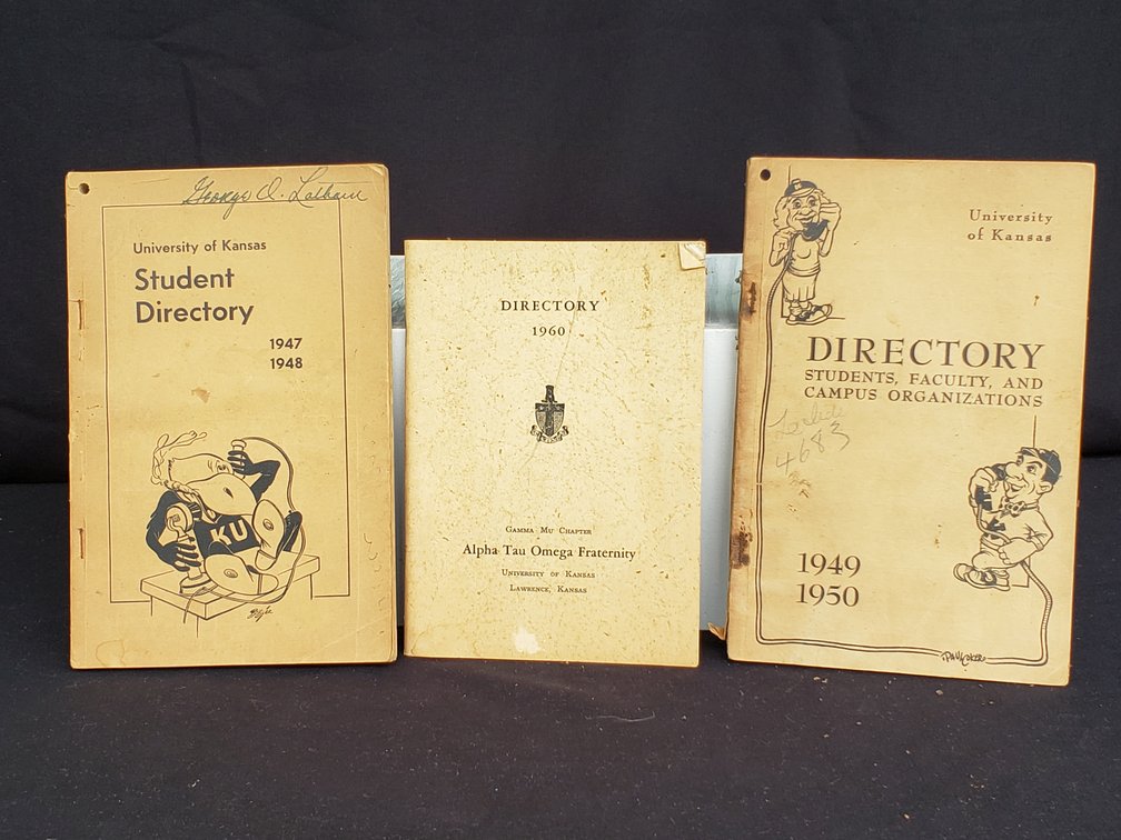 University of Kansas Student and Fraternity Directories