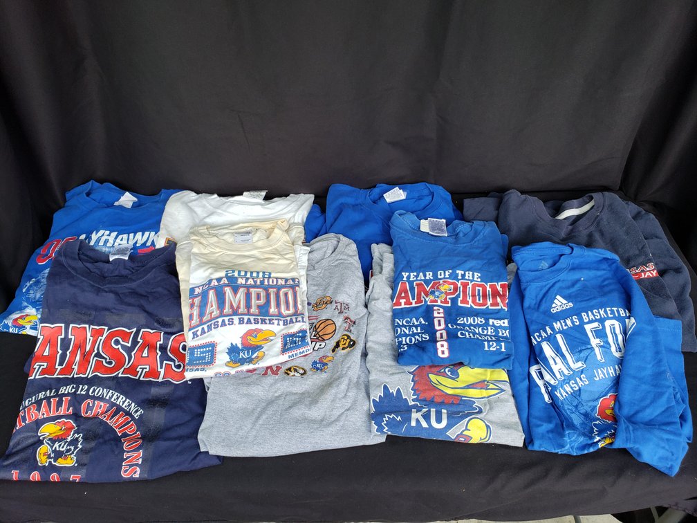 Kansas Jayhawks and Collegiate Graphic T-Shirts