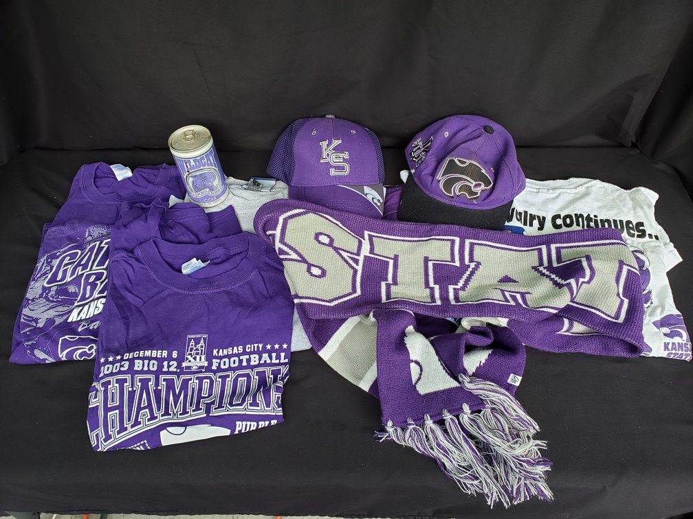 Kansas State Memorabilia and Clothing