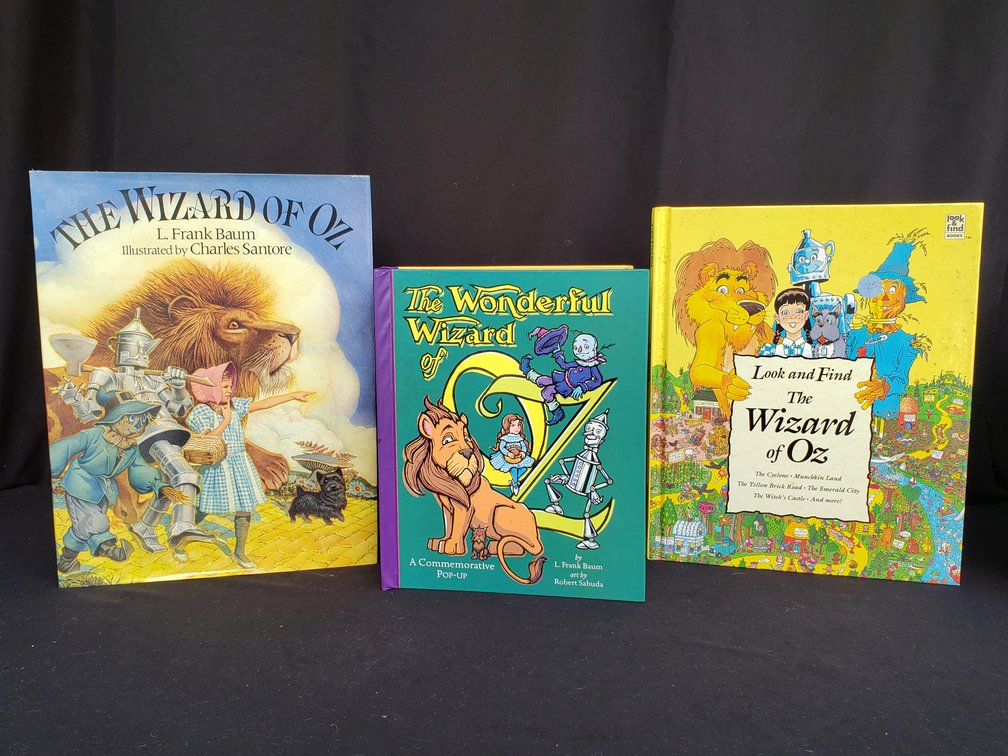 The Wizard of Oz Hardcover and Pop-Up Books