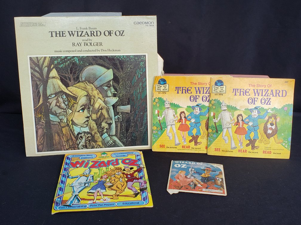 The Wizard of Oz Vinyl Records and View-Master Reels
