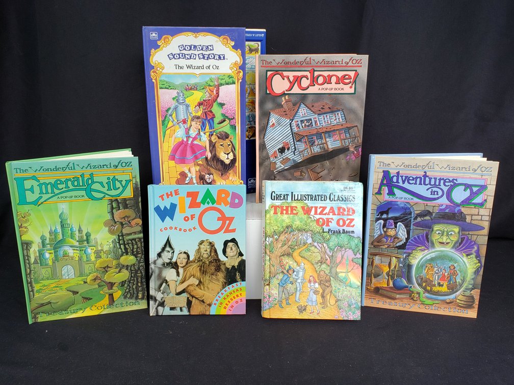 The Wizard of Oz Pop-Up Books, Sound Book, and Cookbook
