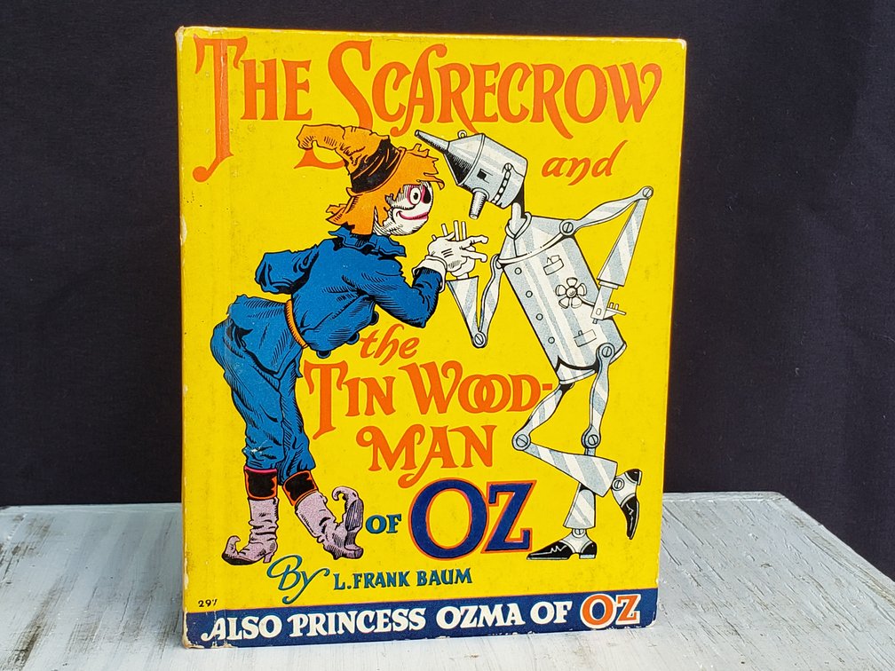 Rand McNally The Scarecrow and the Tin Woodman of Oz Book