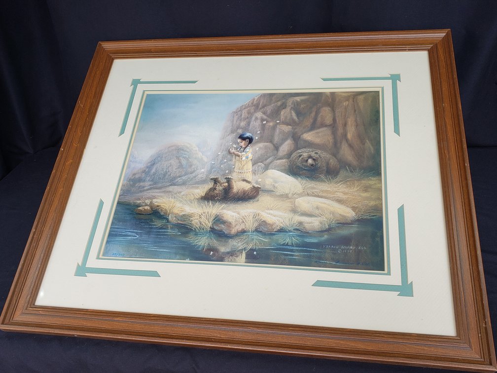 Karren Amaro "Catch a Dream" Framed Art Print
