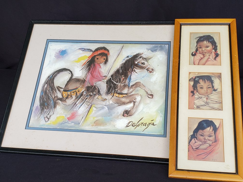 Framed Native American Themed Art Prints