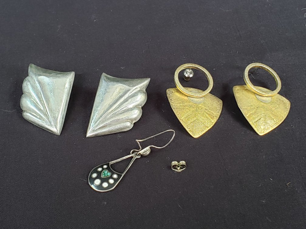 Sterling Silver and Mixed Metal Earrings