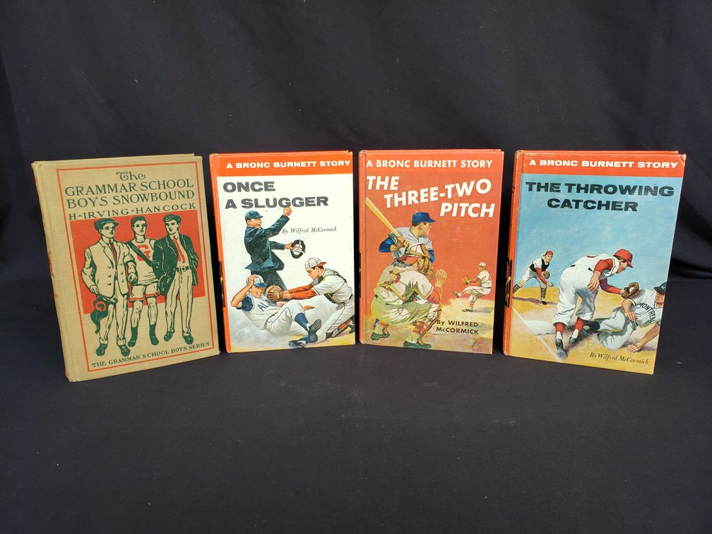 Bronc Burnett and Grammar School Boys Hardcover Books
