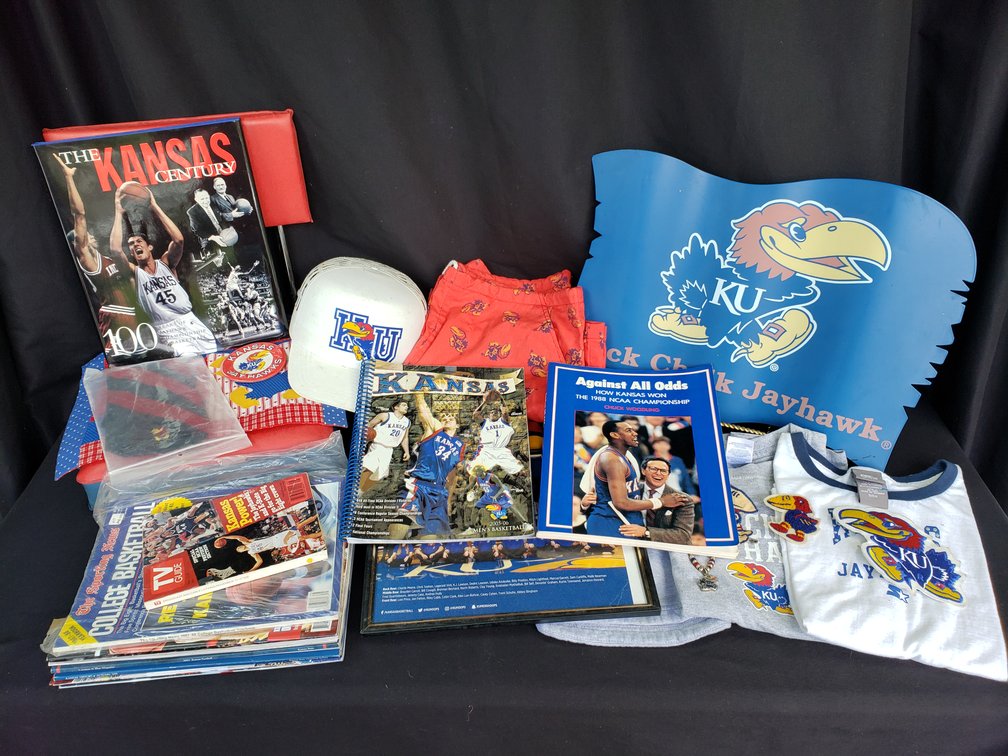 Kansas Jayhawks Memorabilia, Books, Apparel, and Stadium Seat