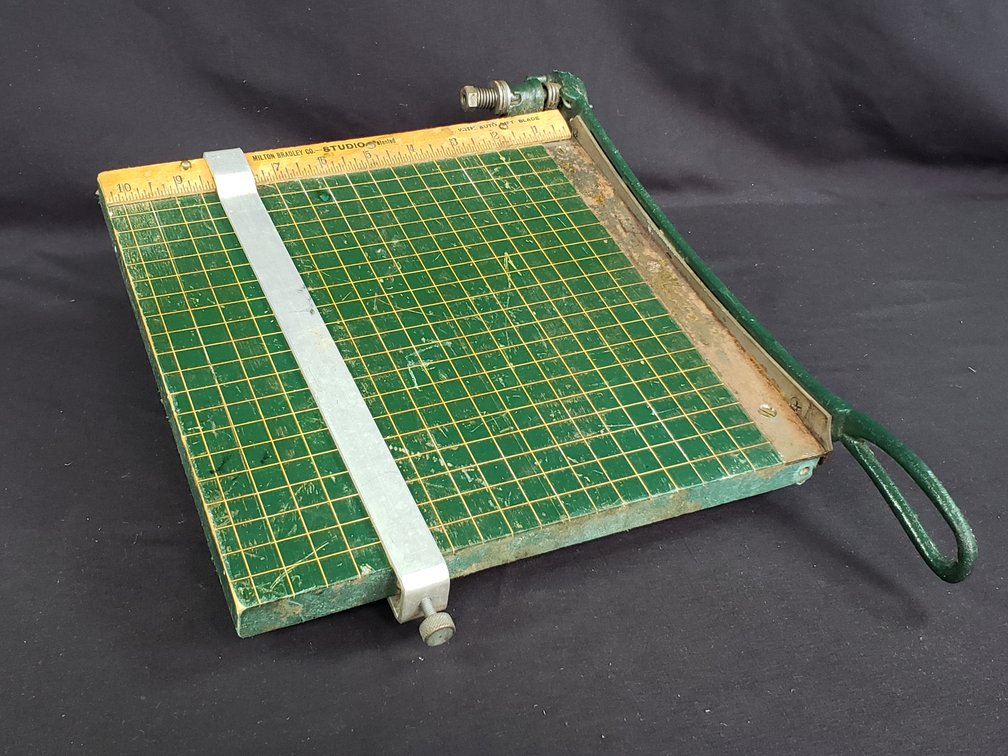 Milton Bradley Co. Studio Guillotine Paper Cutter