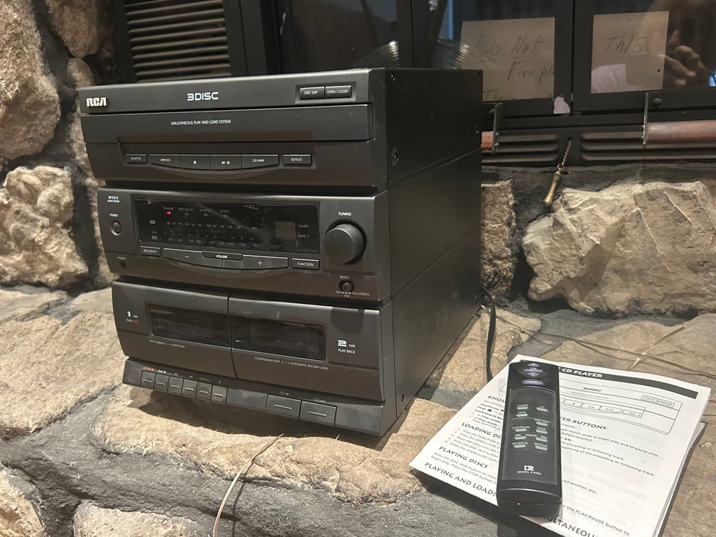 RCA Radio, CD, and Cassette Player