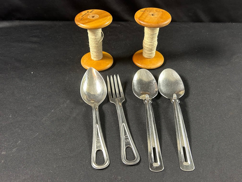 Army Spools and Flatware