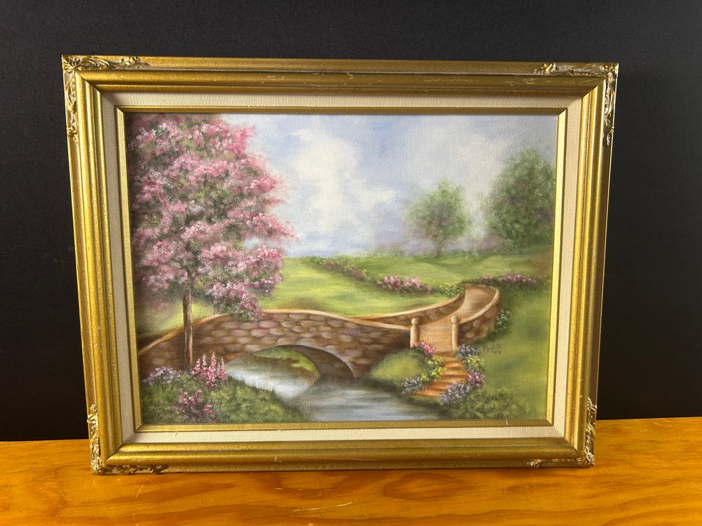 Stone Bridge Painting