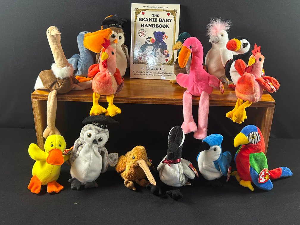 Beanie Baby Birds and "The Beanie Baby Handbook"