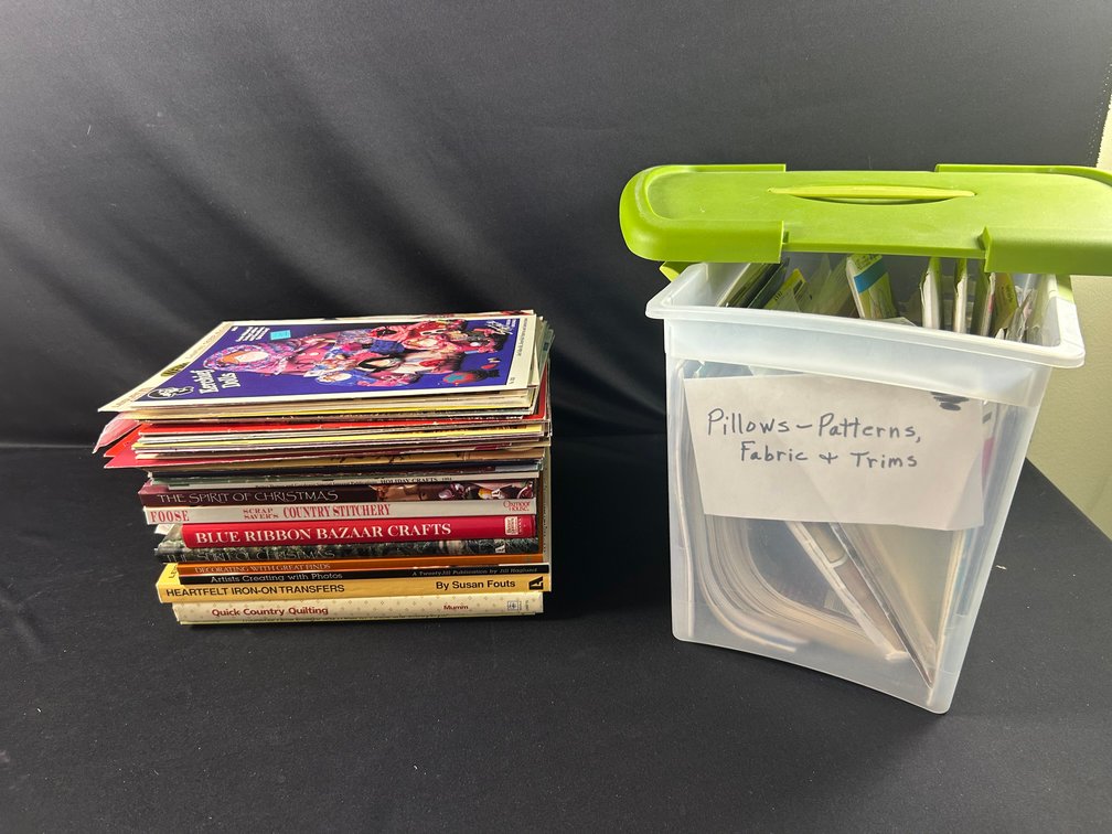 Pillow Patterns, Quilting Magazines, & Crafting Books