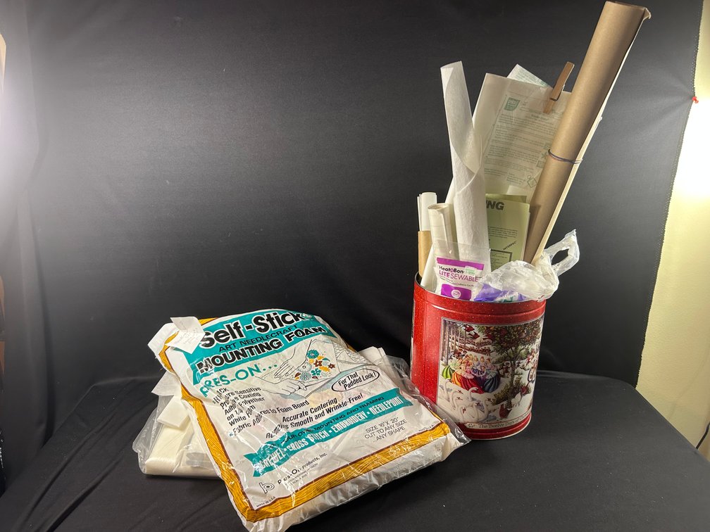 Pattern Paper, Mounting Board, & Iron-On Adhesive