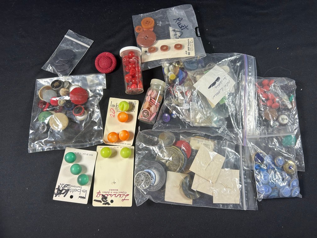 Assorted Color Buttons