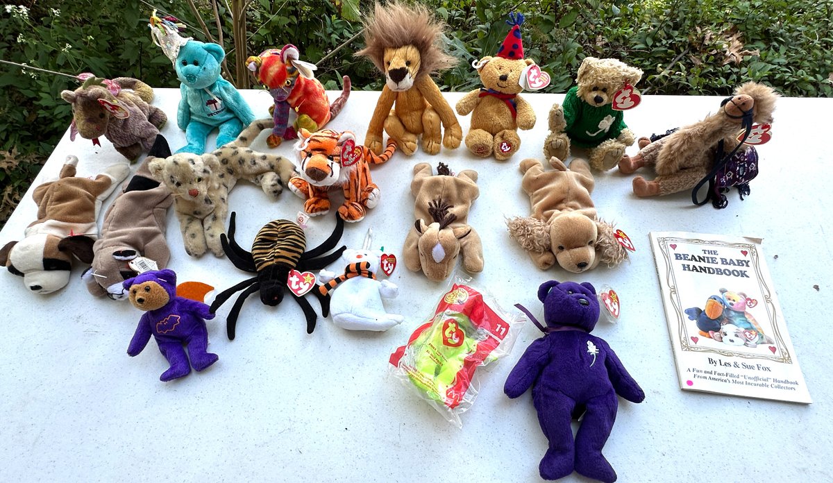 Ty Beanie Babies and The Beanie Baby Handbook