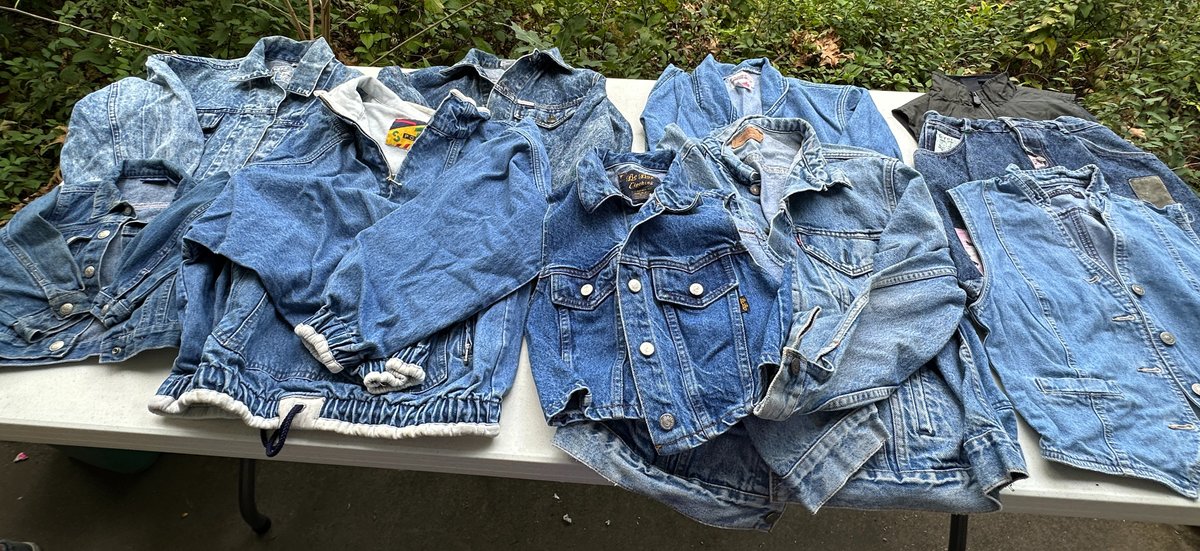 Denim Jackets, Denim Vests, Skirt, and More