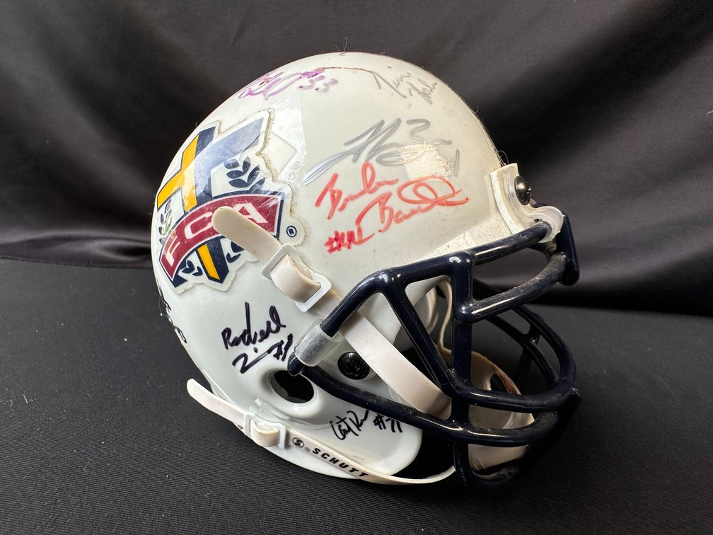 Schutt Autographed FCA Mini Football Helmet