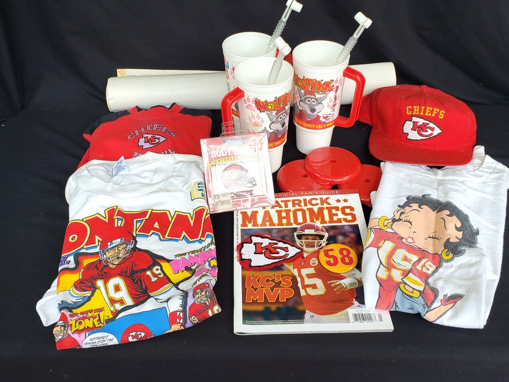 Kansas City Chiefs Apparel, Mugs, and Memorabilia