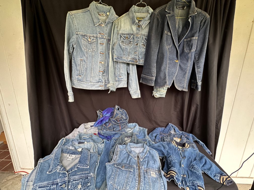 Denim Jackets, Vests, Children's Apparel, and More